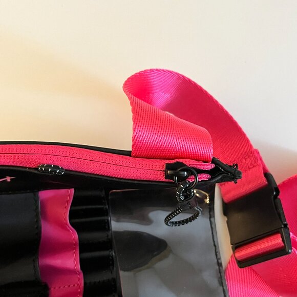 Kendall & Kylie Makeup Artist Brush Belt Holder Black Pink Adjustable Strap - Picture 5 of 11
